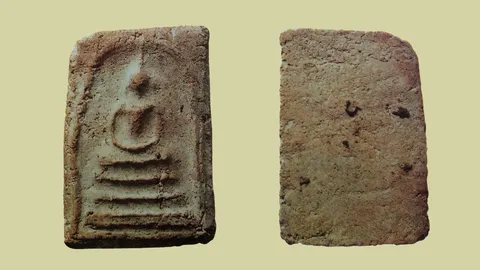 ตำหนิสำคัญ พระสมเด็จวัดบางขุนพรหม พิมพ์ใหญ่ตื้น เอกลักษณ์เฉพาะโอกาสพบเจอมากที่สุด