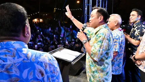 นายกฯ สั่ง กอ.รมน. เข้มบังคับใช้กฎหมาย อวยพรคนไทยเงินไหลมาเทมา ลั่นไม่กล้าใช้คำว่า “ไม่ไหวแล้ว”