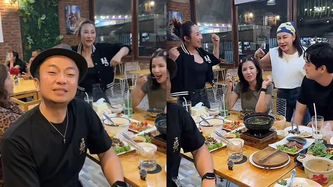 อี๊ด โปงลางสะออน โพสต์คลิปรวมศิษย์ RS แต่คนพากันโฟกัสที่ ใบเตย-ฟิล์ม เต็มๆ