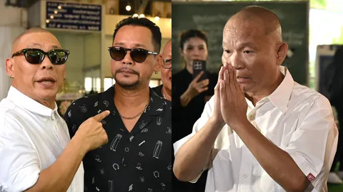 หม่ำ-เท่ง-โหน่ง พร้อมดาราดังร่วมอาลัยในพิธีฌาปนกิจ แดนนี่ ศรีภิญโญ