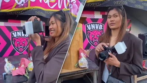 เปลี่ยนโหมด! “ควีนบีม” พิมพิชยา สวมบทบาทตากล้องสาวสุดเท่ ในอีเวนต์ VNVB ที่ฝรั่งเศส