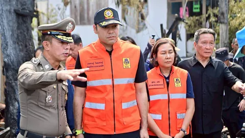 “เจเศรษฐ์” ลงพื้นที่ซอยลิเกปากน้ำโพ ปลอบขวัญผู้ประสบภัยเพลิงไหม้ 38 ครัวเรือน 