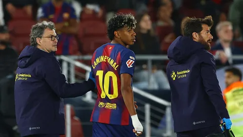 สเปนลุ้นระทึก "บาร์เซโลน่า" เผยอาการเจ็บล่าสุด "ยามาล" สะเทือนโอกาสไปฟุตบอลโลก 2026