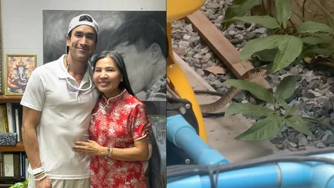 แม่แก้ว คุณแม่ ณเดชน์ เปิดภาพนาทีงูเลื้อยเข้าบ้านในวันพระ พร้อมเผยบ้านเลขที่ (คลิป)