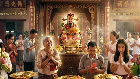 “ไฉ่ซิงเอี๊ย” เทพเจ้าแห่งโชคลาภ รับทรัพย์รุ่งโรจน์การเงินลื่นไหล