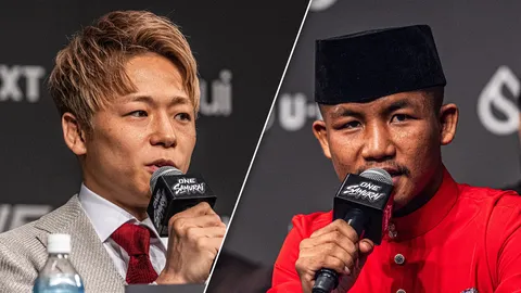 เดือดไม่พัก "ทาเครุ" ตอบกลับคมๆ "รถถัง" ท้าดวลสากล 2 ยก ก่อนบู๊ศึก ONE Samurai 1 (คลิป)