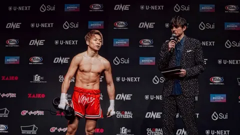 มาแล้ว "ทาเครุ" เคลื่อนไหวล่าสุดก่อนไฟต์ล้างตา "รถถัง" ศึก ONE Samurai 1