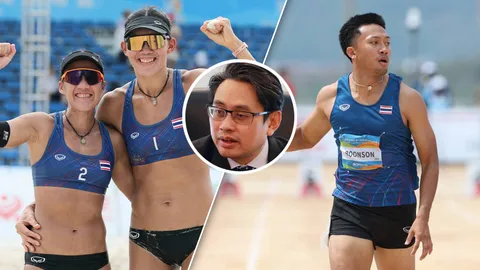 ทัพเอเชียนบีชเกมส์ไทย จบอันดับ 2 คว้า 10 ทอง กกท. นำผลงาน ข้อมูล สถิติต่อยอดสู่เอเชียนเกมส์ 