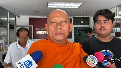 เจ้าอาวาสวัดบุญชื่นชู เดินทางมาถอนแจ้งความ หลังผ่าพิสูจน์ “พระเกศ”