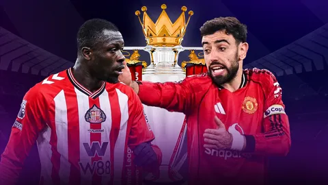 LIVE ดูบอลสด ซันเดอร์แลนด์ พบ แมนยู บอลพรีเมียร์ลีก วันนี้ 9 พ.ค. 69 ถ่ายทอดสด 21.00 น.