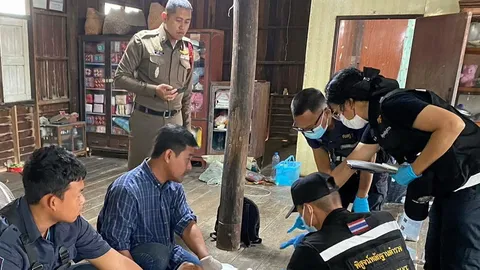 หย่าวันเดียว ผัวหึงฆ่าเมีย ต่อหน้าลูกชาย รอมอบตัวชดใช้กรรม