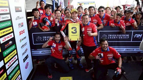 "นครินทร์" ปลดล็อกโพเดียม โฮมเรซ คว้าท็อป 3 FIM Asia Road Racing Championship 2026 สนามที่ 2