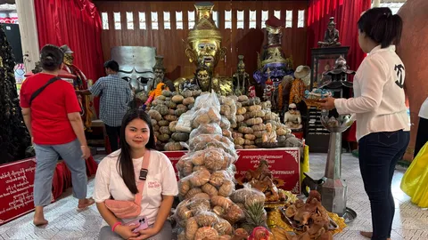 สาวแก้บน “องค์ปู่ฤาษีพรหมเมศ” หลังมีโชคกว่า 10 งวด ใจดีเผย “เลขเด็ด” ลุ้นรวยงวด 16/5/69