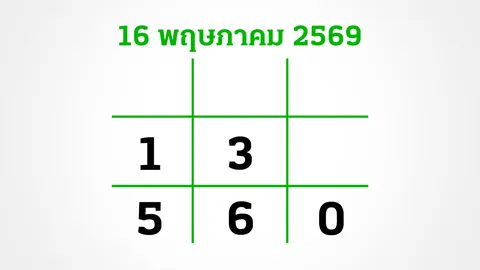 อีก 3 วันหวยออก งวดนี้สลากไม่สัญจร อย่าลืมส่อง "เลขเด็ดงวดนี้" 16/5/69