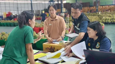 "รพีภัทร์" สั่งลุย กรมวิชาการเกษตร สั่งลุยตรวจล้งจันทบุรี ปมส่งออก "ทุเรียนลม" สวมสิทธิ์ GAP ไปจีน