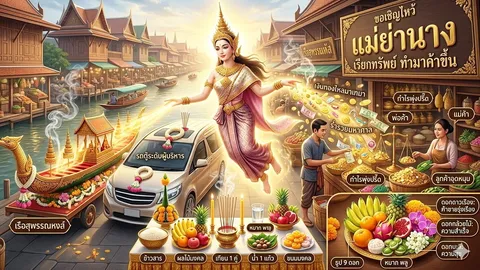 "แม่ย่านาง" เรียกทรัพย์ ทำมาค้าขึ้น ศรัทธา "เรียกสติ คุ้มครองชีวิต"