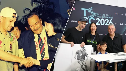 "บาจโจ" ตำนานทีมชาติอิตาลี เยือนไทยรอบ 30 ปี ร่วมงาน "TSCC'26" 