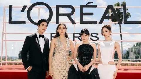 ลอรีอัล ปารีส พา ชมพู่-ณิชา-เจมีไนน์-เบ็คกี้ เฉิดฉายพรมแดงเมืองคานส์ 2026 ครั้งแรก