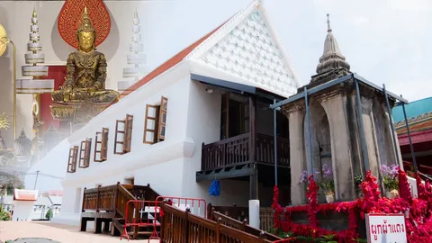 ห้ามพลาดโอกาสใหญ่! ลอดวิหารเก่า 400 ปี วัดโบสถ์หลวงปู่เทียน อาบน้ำมนต์ขลังพลิกชีวิต