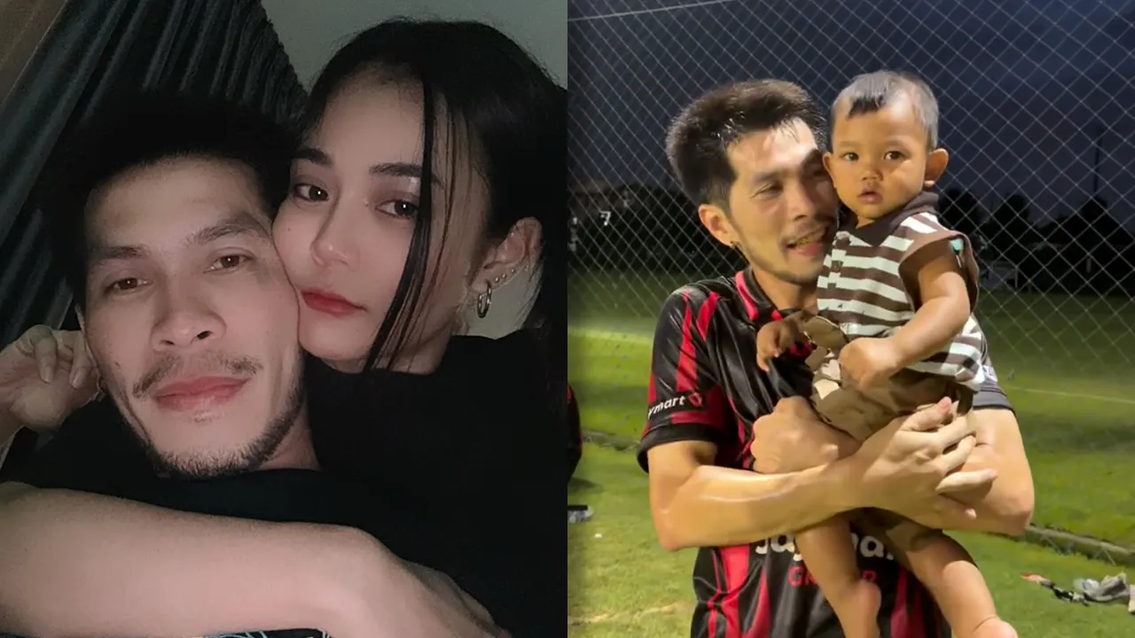 กัปตันช้าง หวานใจ ลำไย ไหทองคำ อุ้มเด็กน้อยที่สนามฟุตบอล เพื่อนรุมแซวซ้อมมีลูก (คลิป)