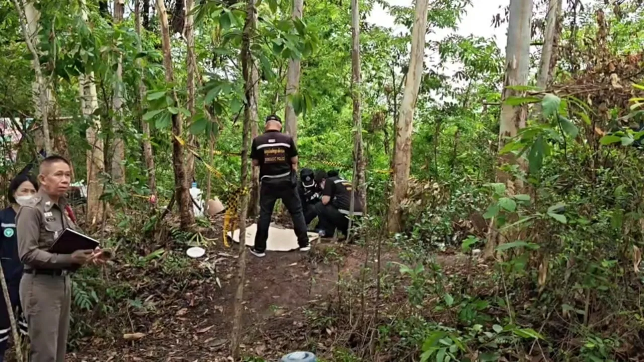 พบศพหญิงวัย 37 ปี ถูกยิงดับในป่าท้ายหมู่บ้าน ตำรวจมุ่งปมขัดแย้งส่วนตัว