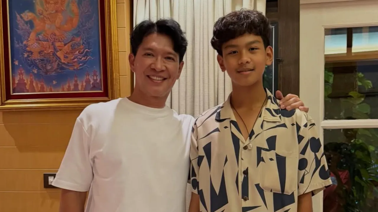 หนุ่ม คงกระพัน เปิดภาพล่าสุด น้องมาร์ค ลูกชาย เมฆ วินัย โตเป็นหนุ่มสูงแซงหน้าไปแล้ว