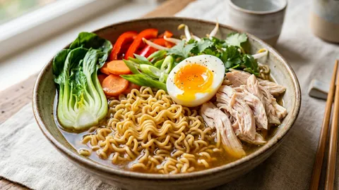เปิดวิธีกินบะหมี่กึ่งสำเร็จรูป ให้เฮลตี้ ลดโซเดียม ไม่ทำร้ายสุขภาพ