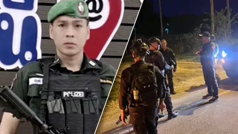 คนร้ายซุ่มยิง "ตำรวจ" หน้าโรงพักเสียชีวิต เร่งปิดล้อมพื้นที่ ล่าตัวผู้ก่อเหตุ