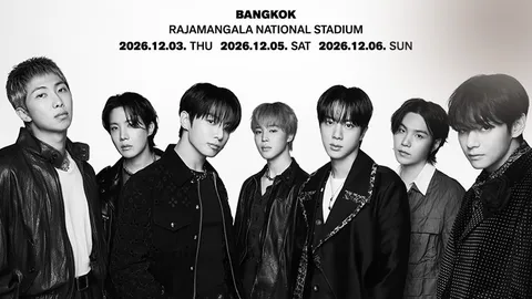 โชว์แห่งปีที่ทุกคนรอคอย BTS WORLD TOUR ‘ARIRANG’ ทัวร์ส่งท้ายปีเพื่ออาร์มี่ทุกคน