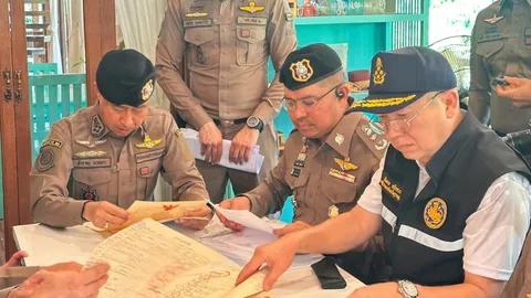 ปูพรมค้นเกาะพะงัน เฟส 2 กวาดล้างบริษัทนอมินี รวบ 22 ต่างชาติ ยึดที่ดินกว่า 40 ไร่