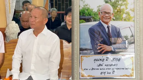 พิธีสวดพระอภิธรรม สังข์ ดอกสะเดา คืนสุดท้าย หม่ำ จ๊กมก-ร็อคคงคย ร่วมไว้อาลัย (คลิป)