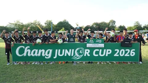 “อุทัยธานี” แชมป์โซน สรุปผล 3 ทีม คว้าตั๋ว 3 ใบสุดท้าย “Chang Junior Cup 2026”รอบชิงแชมป์ประเทศไทย