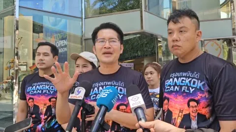 “เต้” นำว่าที่ผู้สมัครผู้ว่าฯ กทม. ลุยสยามสแควร์ ชูนโยบายเปิด “สำนักงานจัดหาคู่”