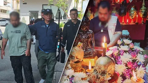 บุกรวบ “อาจารย์เสือ บ้านฟ่อน” จอมขมังเวทคนดัง ลวงลูกเลี้ยงเข้าม่านรูด บังคับข่มขืน