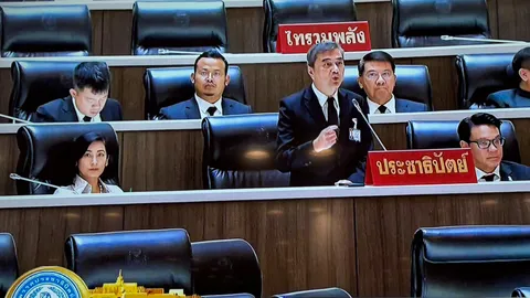 "อภิสิทธิ์" หักดิบแลนด์บริดจ์ อัดยับเอื้อทุนเก็งกำไรที่ดิน หวั่นทำลายปักษ์ใต้
