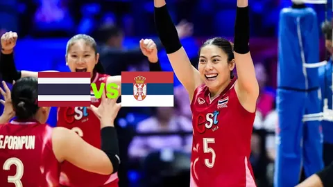 เปิดสถิติ 5 นัดหลังสุด “ลูกยางสาวไทย” พบ “เซอร์เบีย” ก่อนดวลเดือด VNL สนามแรก
