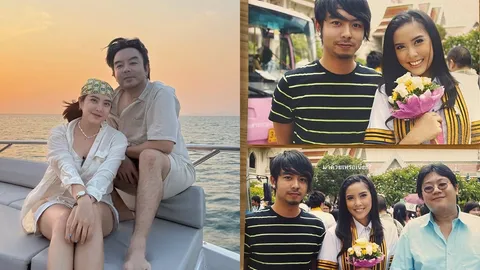 “เพลง กวิตา” โชว์ภาพหาดูยากร่วมเฟรม “กวาง AB Normal” วันรับปริญญาวันวานยังหวานอยู่
