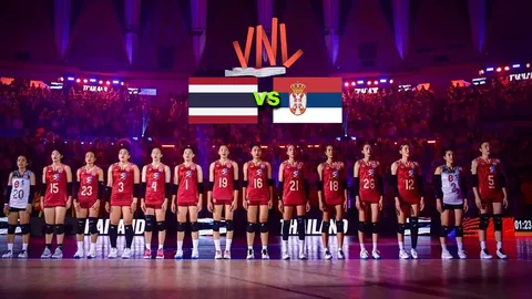 LIVE ดูวอลเลย์บอลสด ไทย พบ เซอร์เบีย วันนี้ (3 มิ.ย.) 14.00 น. วอลเลย์บอลหญิงเนชันส์ลีก VNL 2026
