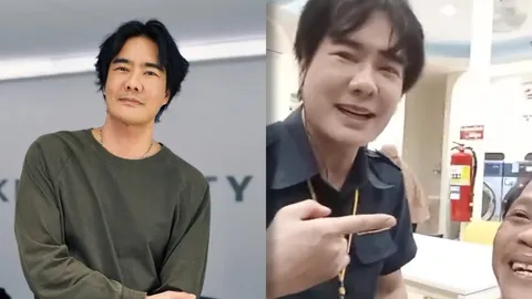 "เคลลี่ ธนะพัฒน์" ในชุด รปภ. ทำโซเชียลฮือฮา แฟนคลับแห่ถาม ลาออกจากวงการแล้ว? 