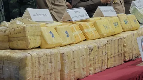 ตร.ภาค 5 ลุยจับยาบ้ากว่า 15 ล้านเม็ด ไอซ์ 254 กก. ปปส.โต้ เวียนยาเสพติดของกลาง