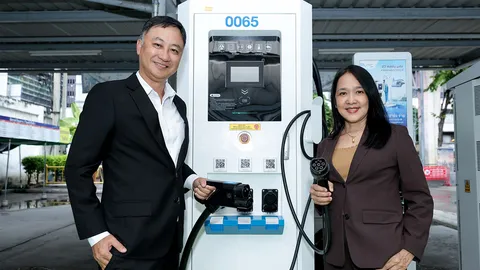สถานีชาร์จรถไฟฟ้าใกล้ฉัน ! OR จับมือ Big C เปิด EV Station PluZ กว่า 80 แห่ง