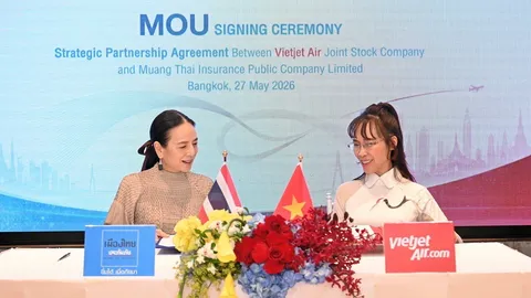 เมืองไทยประกันภัย - เวียตเจ็ท กรุ๊ป จับมือเชื่อมโยงกีฬาไทยเวียดนาม