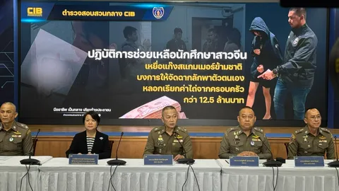 ช่วย นศ. ชาวจีน เหยื่อแก๊งคอลเซ็นเตอร์ จัดฉากลักพาตัว เรียกค่าไถ่ 12.5 ล้านบาท