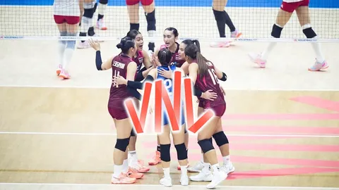 ตารางคะแนน วอลเลย์บอลหญิง VNL 2026 ล่าสุดหลัง "ตบสาวไทย" แพ้ "จีน" สัปดาห์ 1 นัด 2