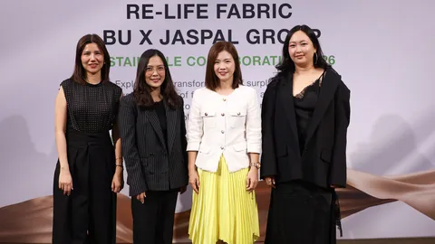 BU x JASPAL GROUP ปล่อยพลังครีเอทีฟ เปลี่ยนวัสดุเหลือใช้คุณภาพดีให้เป็นผลงานแฟชั่น