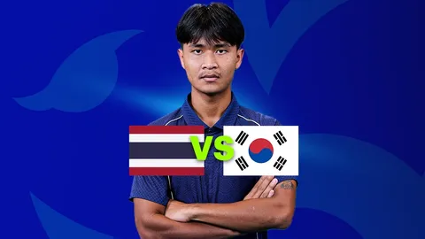 วิเคราะห์บอล "ทีมชาติไทย U23" พบ "เกาหลีใต้ U23" ไทยรัฐ ถ่ายทอดสด