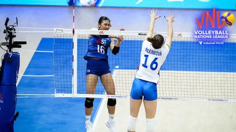 ตารางคะแนน วอลเลย์บอลหญิง VNL 2026 ล่าสุดหลัง "ตบสาวไทย" แพ้ "เช็ก" สัปดาห์ 1 นัด 4
