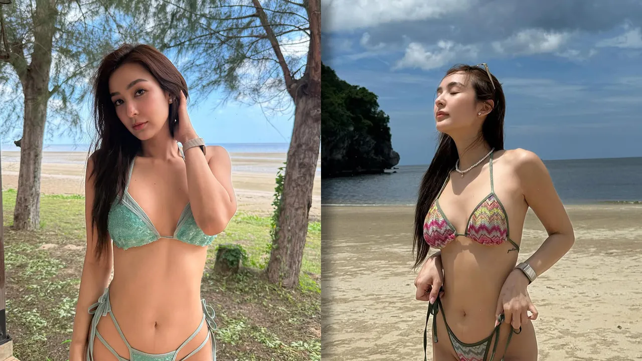 ส่องความแซ่บ ชิปปี้ ศิรินทร์ อวดหุ่นสวยสับในชุดบิกินี ทำทะเลไฟลุก