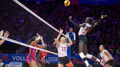 สรุปผล วอลเลย์บอลหญิงเนชั่นส์ลีก VNL 2026 วันอาทิตย์ที่ 7 มิ.ย. 69