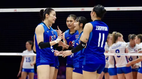 ตารางคะแนนวอลเลย์บอลหญิง VNL 2026 หลังจบสนาม 1 วอลเลย์บอลหญิงไทย เจอข่าวร้าย